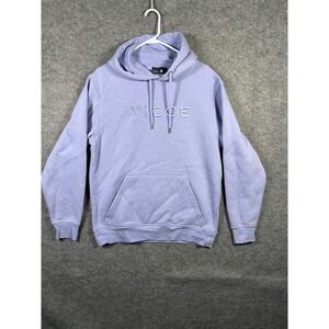 Nicce London Mens Hoodie Pullover Sweatshirt Lavender Purple Cotton Blend Medium